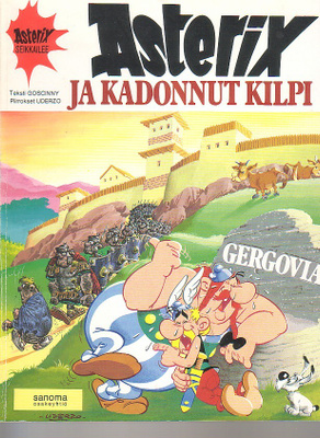 Uderzo: Asterix - KADONNUT KILPI (1-painos 1973)