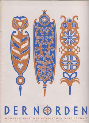 DER NORDEN: Monatsschrift der nordischen ges.1942-44,10 kpl