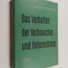George Katona : Das Verhalten der Verbraucher und Unterne... - pikkukuva 1