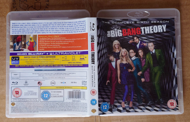 The Big Bang Theory kausi 6 bluray