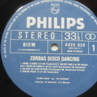 Zorba´s Disco Dancing LP 1978 - pikkukuva 3