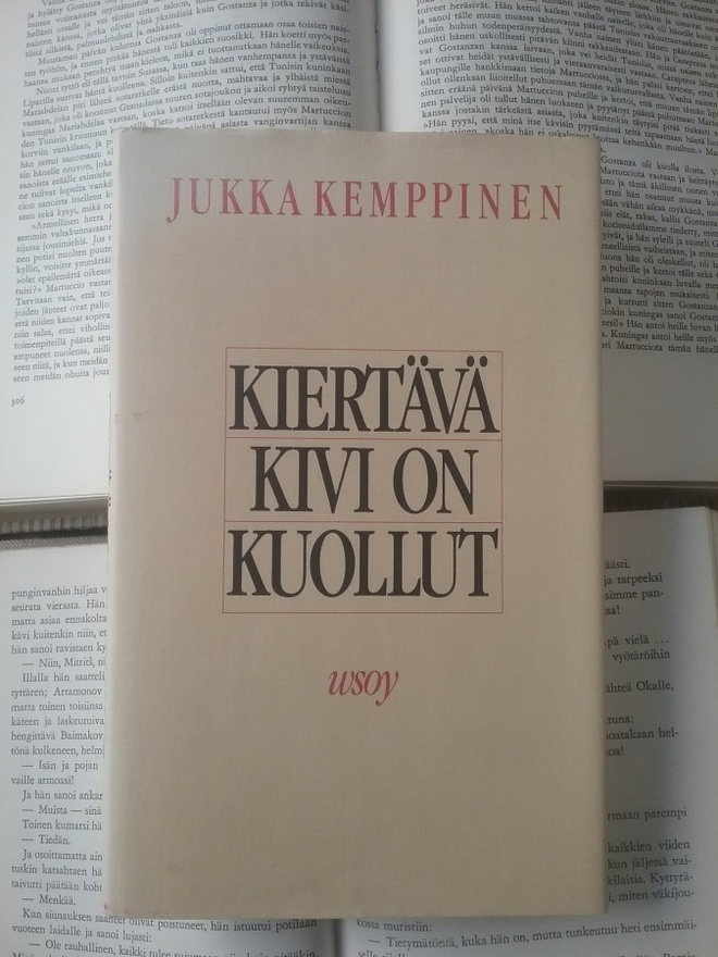 Jukka Kemppinen - Kiertävä kivi on kuollut (sid.)