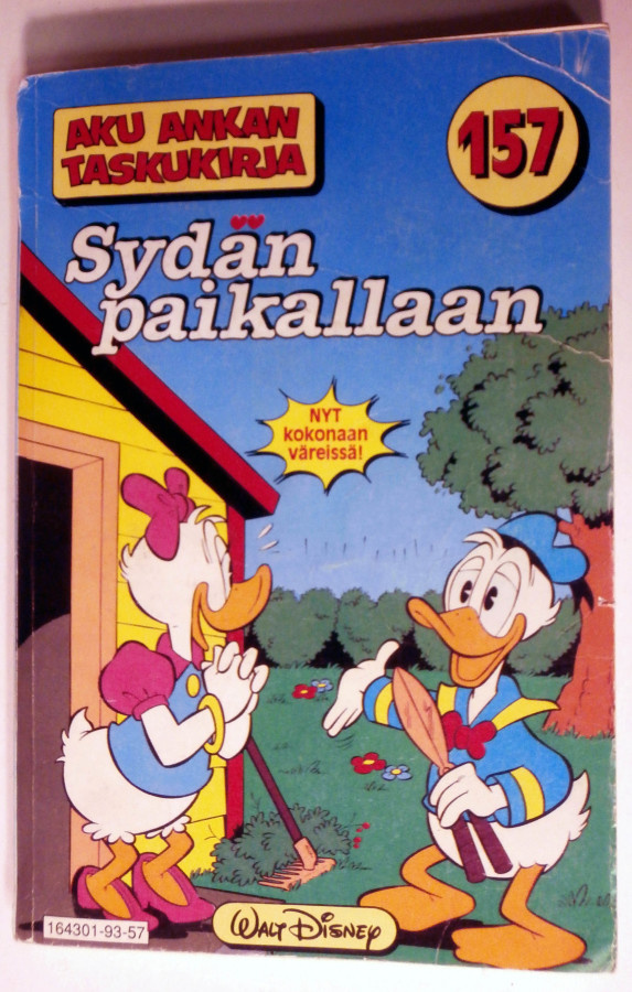 AKU ANKAN TASKUKIRJA 157 - Sydän paikallaan 1.p.
