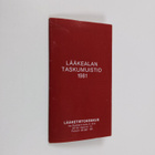 lääkealan taskumuistio 1981 - pikkukuva 1