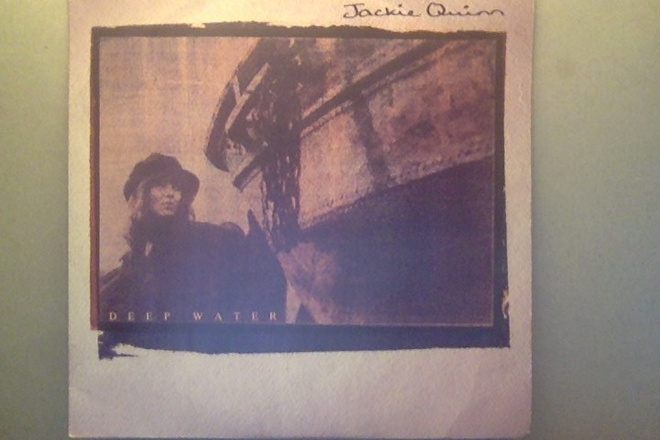 JACKIE QUINN  ::  DEEP WATER  ::  VINYYLI  7"     UK - 1991