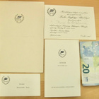 VANHA Pöytäjärjestys Kutsu Menu ym 1933 FÅA Juhlaillalinen - pikkukuva 1