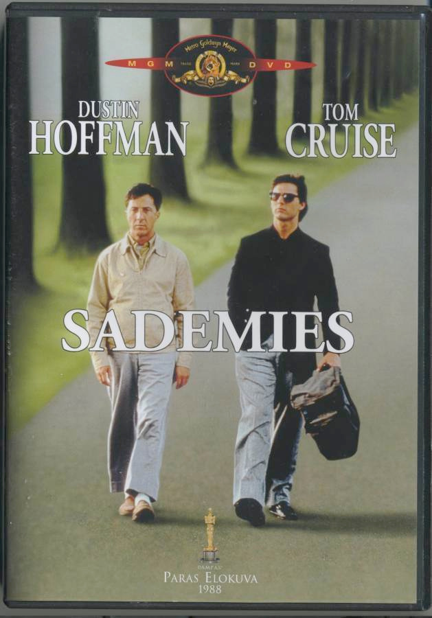 SADEMIES – RAIN MAN - Suomalainen DVD 1988/2004 - Tom Cruise