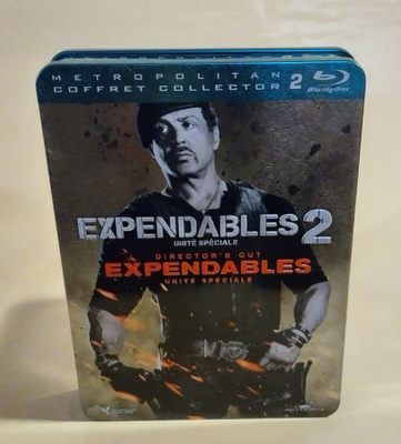 EXPENDABLES 1+2 STEELBOX METROPOLITAN BD