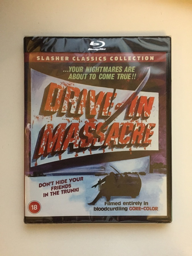 Drive-In Massacre (Blu-ray) Slasher Classic 20# (UUSI) 1976