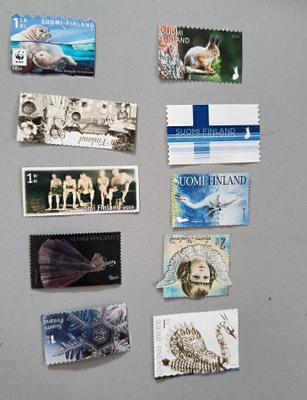 Leimaamattomia / ohileimattuja 1. luokan ikimerkkejä