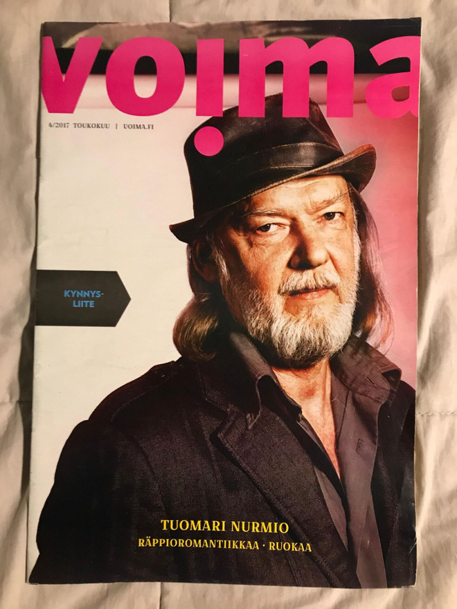 Voima lehti 4/2017  kansikuvajuttu Tuomari Nurmio
