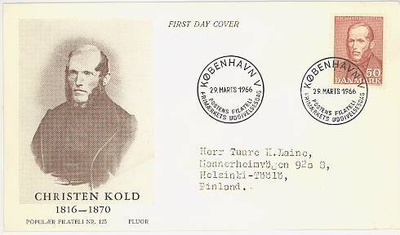 Tanska Mi 441 FDC