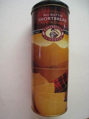 Peltipurkki korkea - All butter shortbread – Scottish