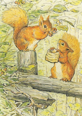 Beatrix Potter: Kaksi oravaa