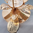 AUSTRIAN CRYSTAL ENKELI YHDEN KUKAN MALJAKKO /KYNTTILÄNJALKA - pikkukuva 5