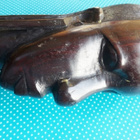 Figuuri Musta Afrikkalaisen naisen pää korkeus 22cm - pikkukuva 2