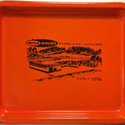 Oranssi painava tarjotin Misa sauna 1956-1976 - pikkukuva 1