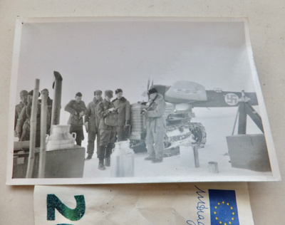 VANHA Valokuva Ilmavoimat Lentokone Junkers Ju 87 Stuka
