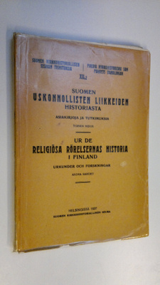 Tor ym. (toim.) Krook : Suomen uskonnollisten liikkeiden ...