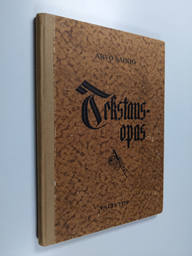 Arvo Sainio : Tekstausopas