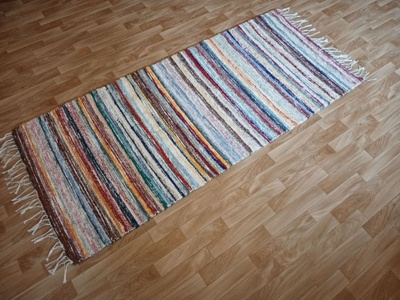 Pörrömatto värikäs 175x75cm