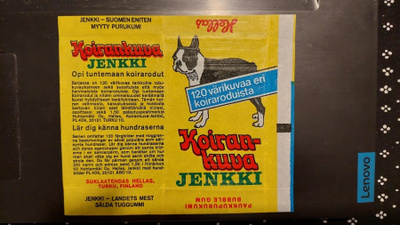 Koirankuvia - keltainen