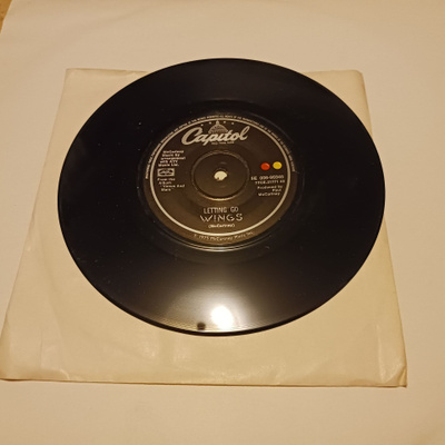 Wings – Letting Go 7" orig Fin 1975 Super Rare uusi!!