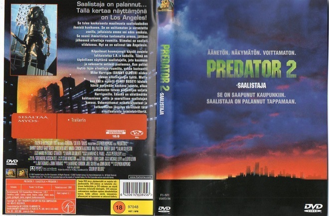 Predator 2-Saalistaja	(4 132)	K	-FI-	suomik.	DVD		danny glov