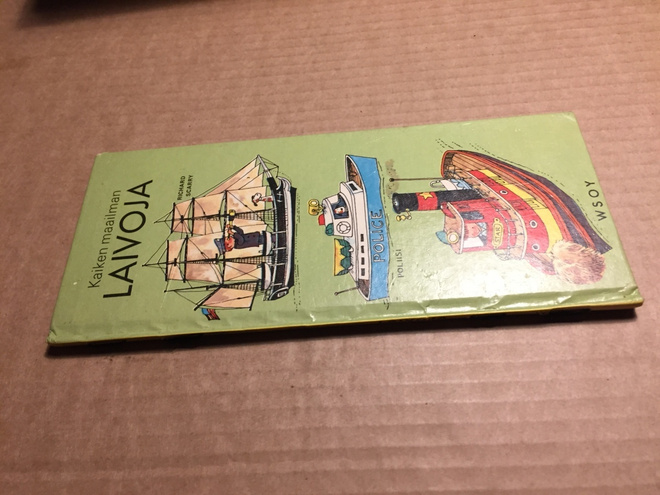 RICHARD SCARRY KAIKEN MAAILMAN JUNIA JA LAIVOJA