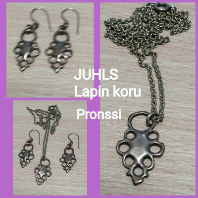 LAPIN KORUT, korvakorut ja riipus, oma rasia mukaan