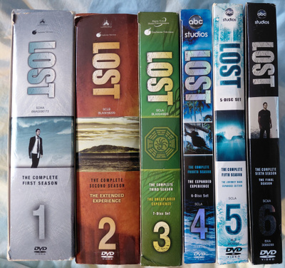 Lost 1 - 6 koko sarja DVD