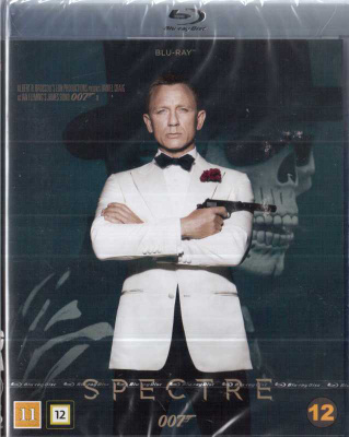 007 SPECTRE blu-ray (UUSI MUOVISSA)