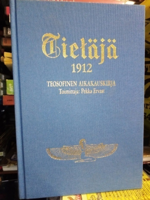 Ervast : TIETÄJÄ 1912 1-12 (  NÄKÖISPAINOS) SIS POSTIKULU