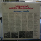 JOHN MAYALL AND THE BLUESBRAKERS - SO MANY ROADS M-/M- LP - pikkukuva 2
