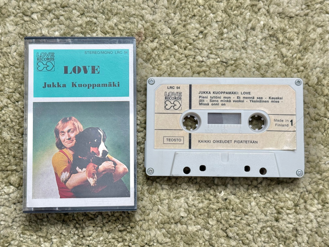 Jukka Kuoppamäki Love 1972 c kasetti