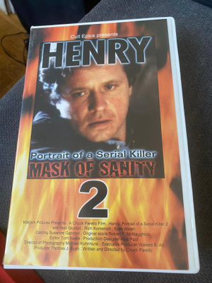 Henry Portrait of a Serial Killer 2 VHS