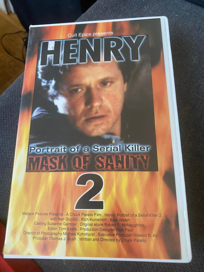 Henry Portrait of a Serial Killer 2 VHS