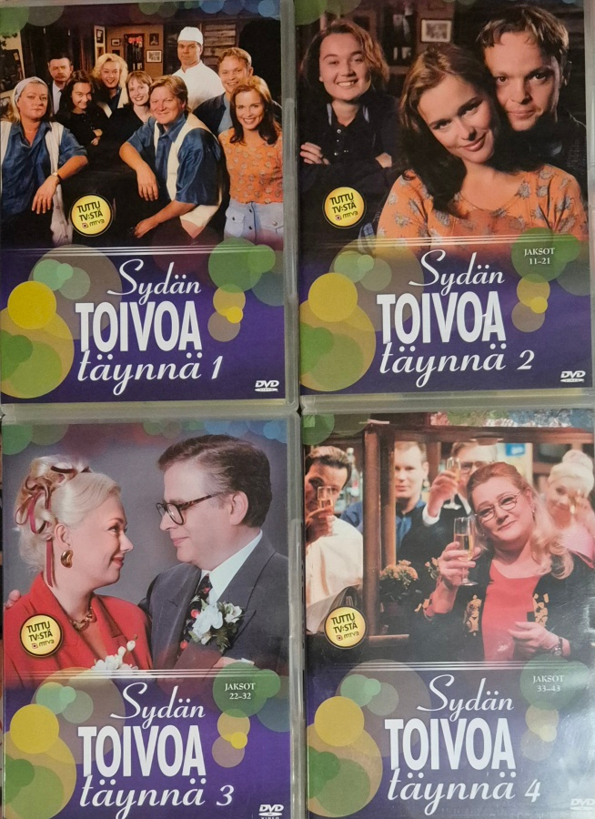 Sydän toivoa täynnä KOKO SARJA -DVD