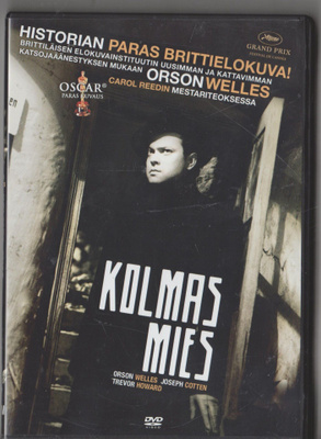 KOLMAS MIES [DVD] Joseph Cotten Orson Welles