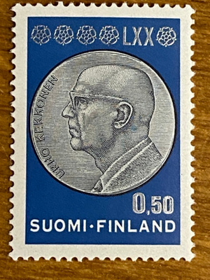 PRESIDENTTI URHO KEKKONEN 70 VUOTTA**