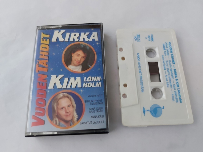 VUODEN TÄHDET - KIRKA ja KIM LÖNNHOLM c-kasetti