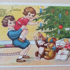 Lapset iloitsevat joululahjoistaan, p. 1932 - pikkukuva 1