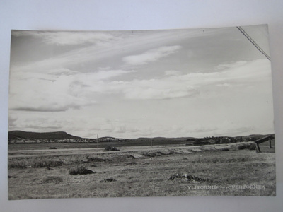 VANHA Postikortti Ylitornio 1950-luku Alkup.Mallikappale