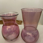 Iittala Vuokko maljakko 2kpl Erkki Vesanto - pikkukuva 1