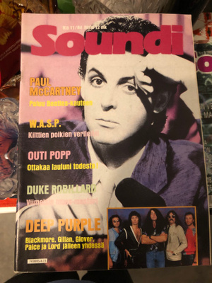 Soundi 11-1984: WASP, Deep Purple, Paul Mv Cartney.