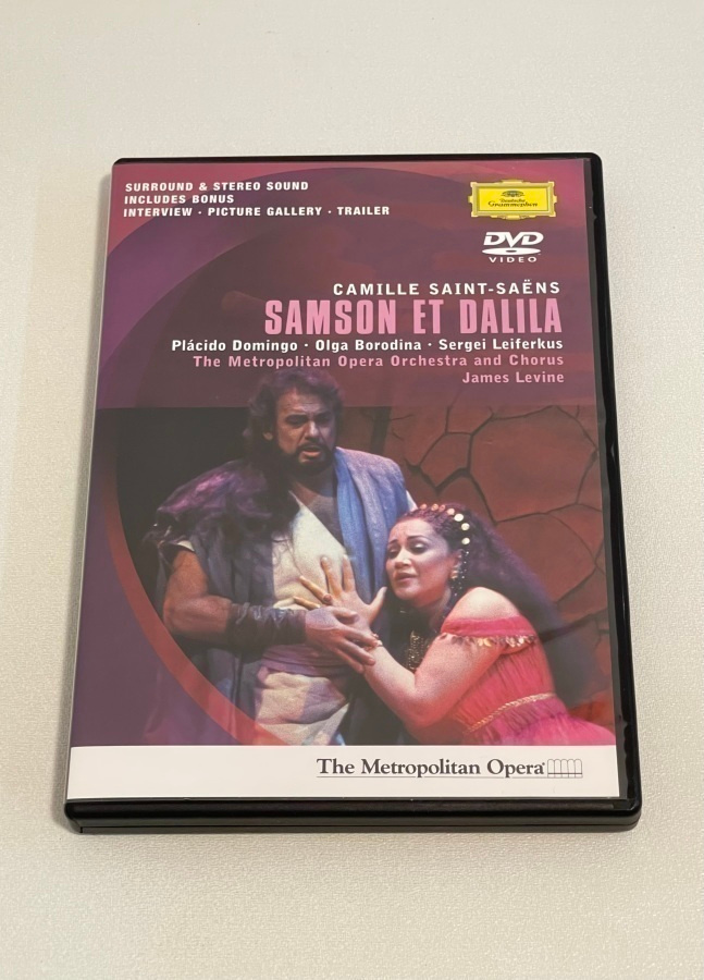 Camille Saint-Saëns - Simson ja Delila (ooppera-DVD)