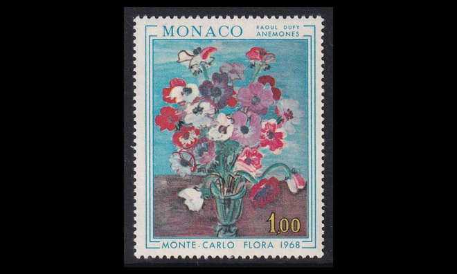 Monaco 890 ** Kansainvälinen kukkanäyttely (1968)