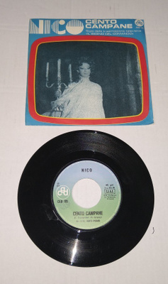 NICO CENTO CAMPANE / TI PORTO NEL CUORE  7" SINGLE LP
