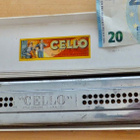 VANHA Huuliharppu Cello Tremolo Concert Hohner Saksa 1900-l - pikkukuva 1