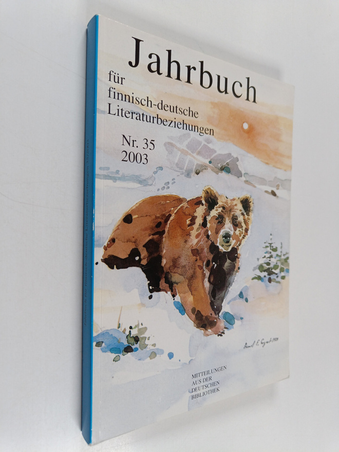 Jahrbuch fur finnisch-deutsche literaturbeziehungen Nr. 3...